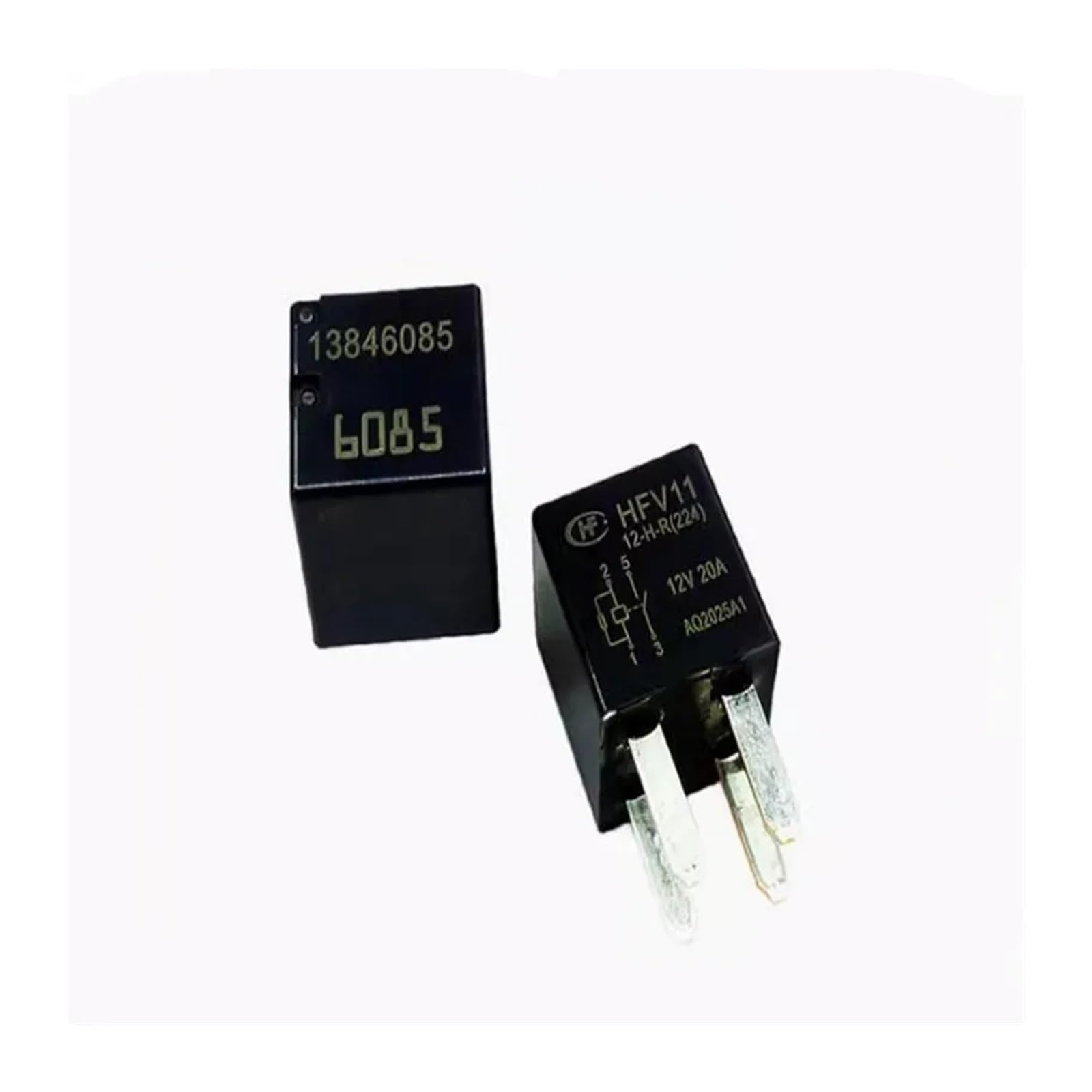 OSHZIKJII Relay HFV11 12-H-R(224) 12V DCV12 12DCV 20A 4PIN(5PCS)
