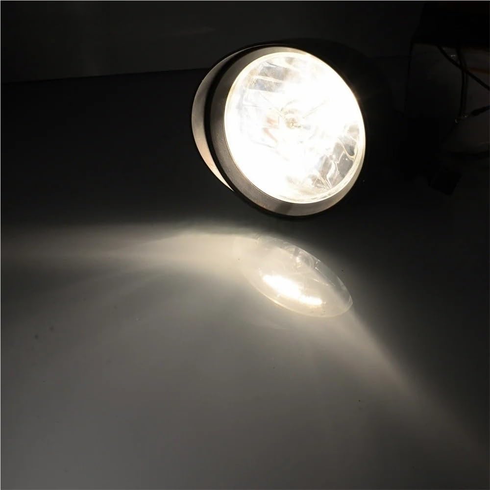 Moto Faro Anteriore Faro anteriore per moto da 4,5 pollici H4 Lampada per visiera frontale per custom per Chopper per Softail per Sportster