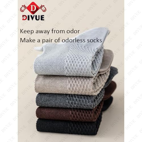 Image of VAIDUE Ankle Length Socks for Men and Women | Cotton Breathable Soft Fabric | Odor Free & Sweat Resistant | Anti Slip Comfortable Fit | Durable Everyday Wear | Multi Color Pack of 5 Unisex Socks