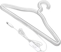 Vista 4 de Percha iluminada LED de neón para pared, perfecto para habitación, dormitorio, tienda, decoración festiva de pared