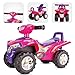 Produktbild Rutschauto ab 1 Jahr, Quad Rutscher, Babyquad, Fahrzeug Rutschfahrzeug Babyauto Auto (Rosa)