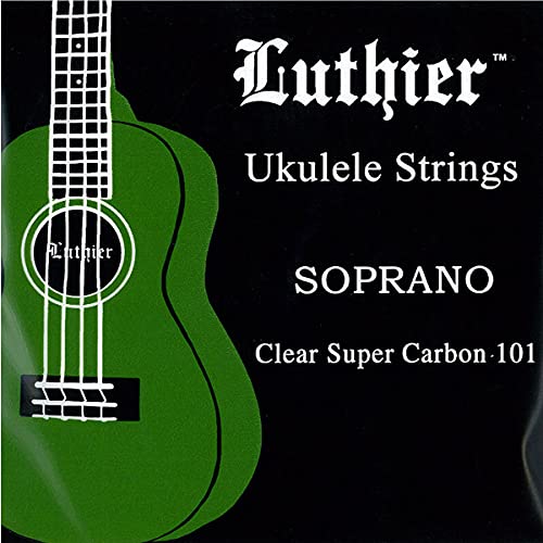 EN \vmENp VG[ NA tJ[{ Luthier Soprano Ukulele Super Carbon 101 Strings LU-SU (1Zbg)