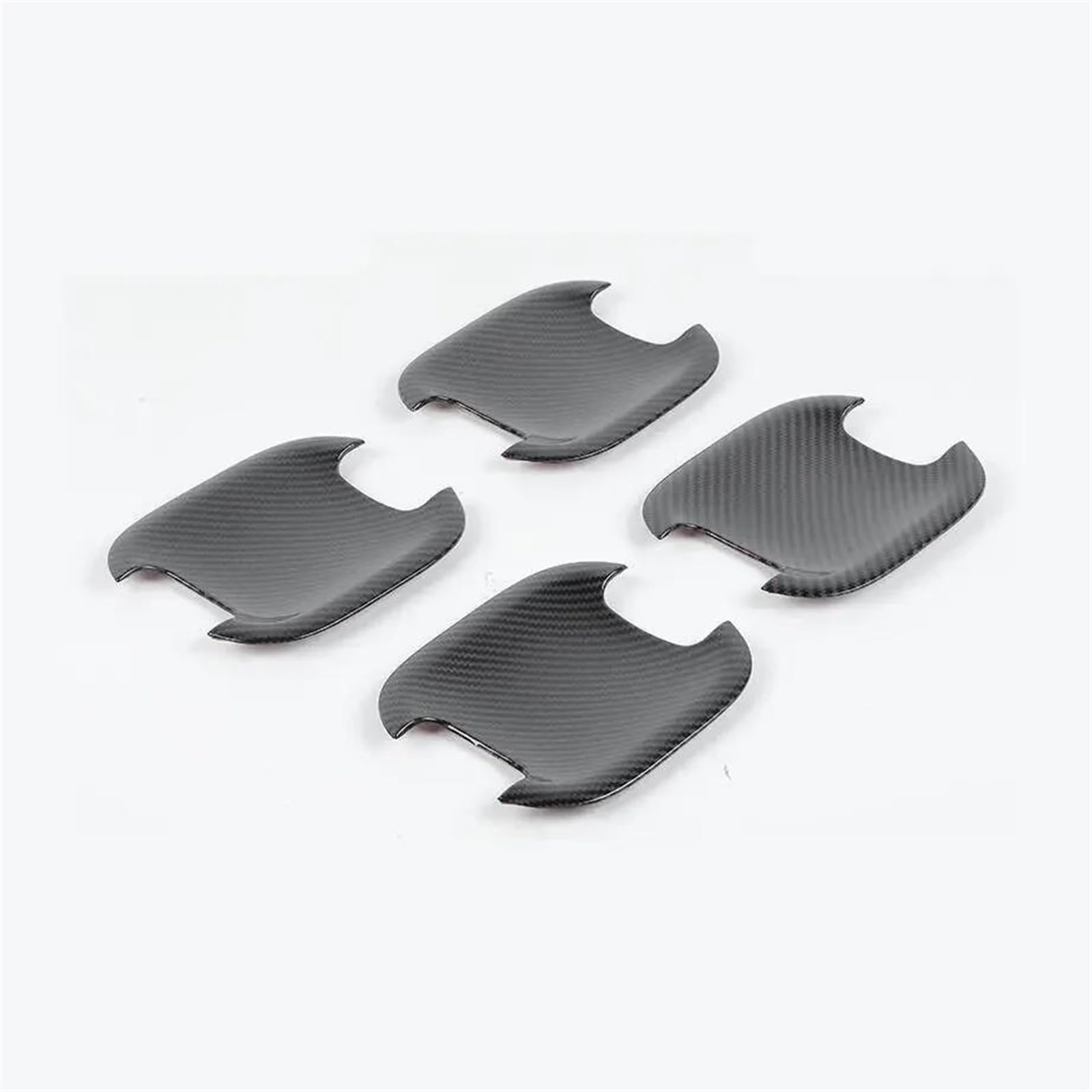NOHEEU Car Exterior Door Handle Bowl Cup Cover Decorative Box Accessories for Ford F150 F-150 2021 2022 2023(Black)