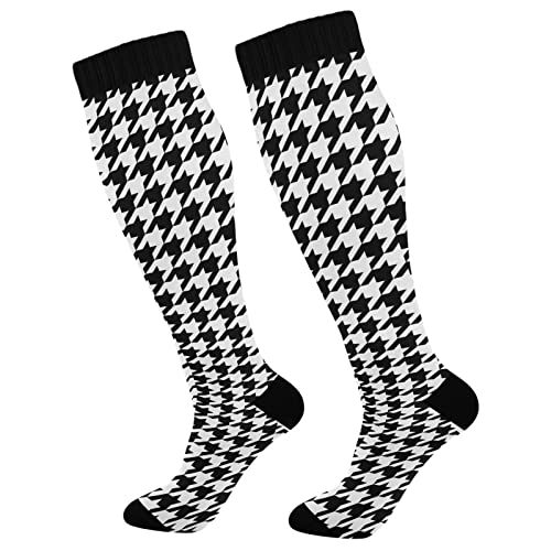 Image of Fisyme Socks for Women Men, Warm Comfort Athletic Crew Running Hiking Cycling Compression Socks