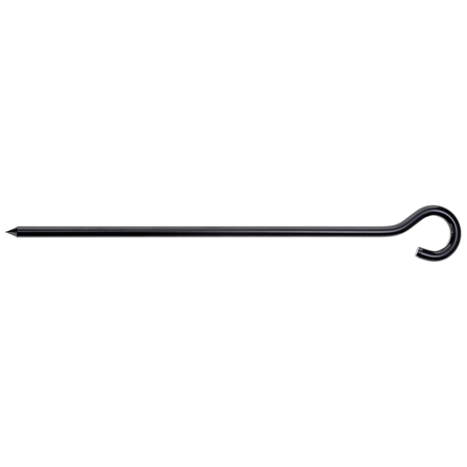JUSTCAMP Upland Stahl-Erdnagel mit großer Öse 30 cm - Robuste Felsbodenheringe aus beschichtetem Stahl für Harte & steinige Böden - Sturmheringe Camping Erdnägel - 96 Stück