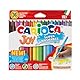 Carioca Joy Superwashable Filzstift, abwaschbar mit feiner Spitze, 36 Stück