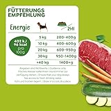 Wow Hundefutter nass Adult mit Rind, 6X 800g I reichhaltiges Nassfutter für ausgewachsene Hunde Aller Rassen I Beste Qualität mit viel Fleisch, Karotte & Zucchini I hohe Akzeptanz & Verträglichkeit