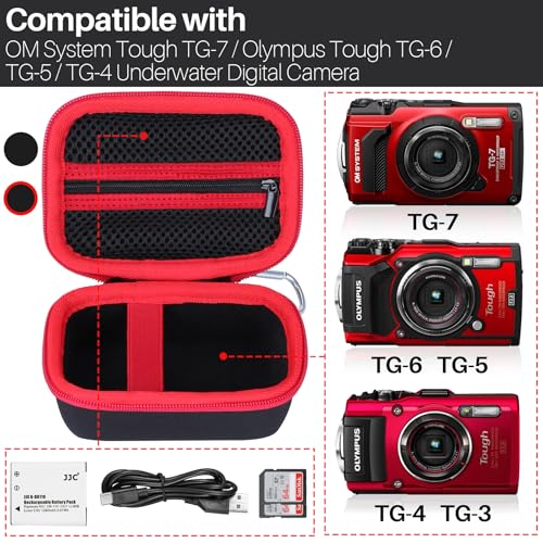 Maleta Lebakort para cámara Tough TG-7 resistente y protectora miniatura 3
