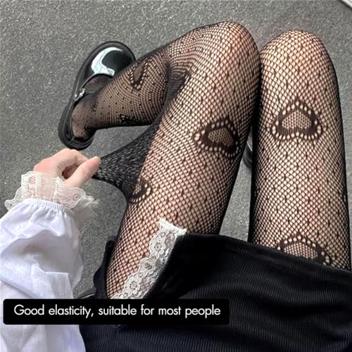 Image of 2-Pack Women's Sparkling Fishnet Stockings - Rhinestone Party Pantyhose