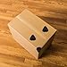 HEMOTON 100pcs Plastic Corner Guards 60mm for Carton and Furniture Packing Protective Edge Covers for Shipping, Packaging, and Industrial Use