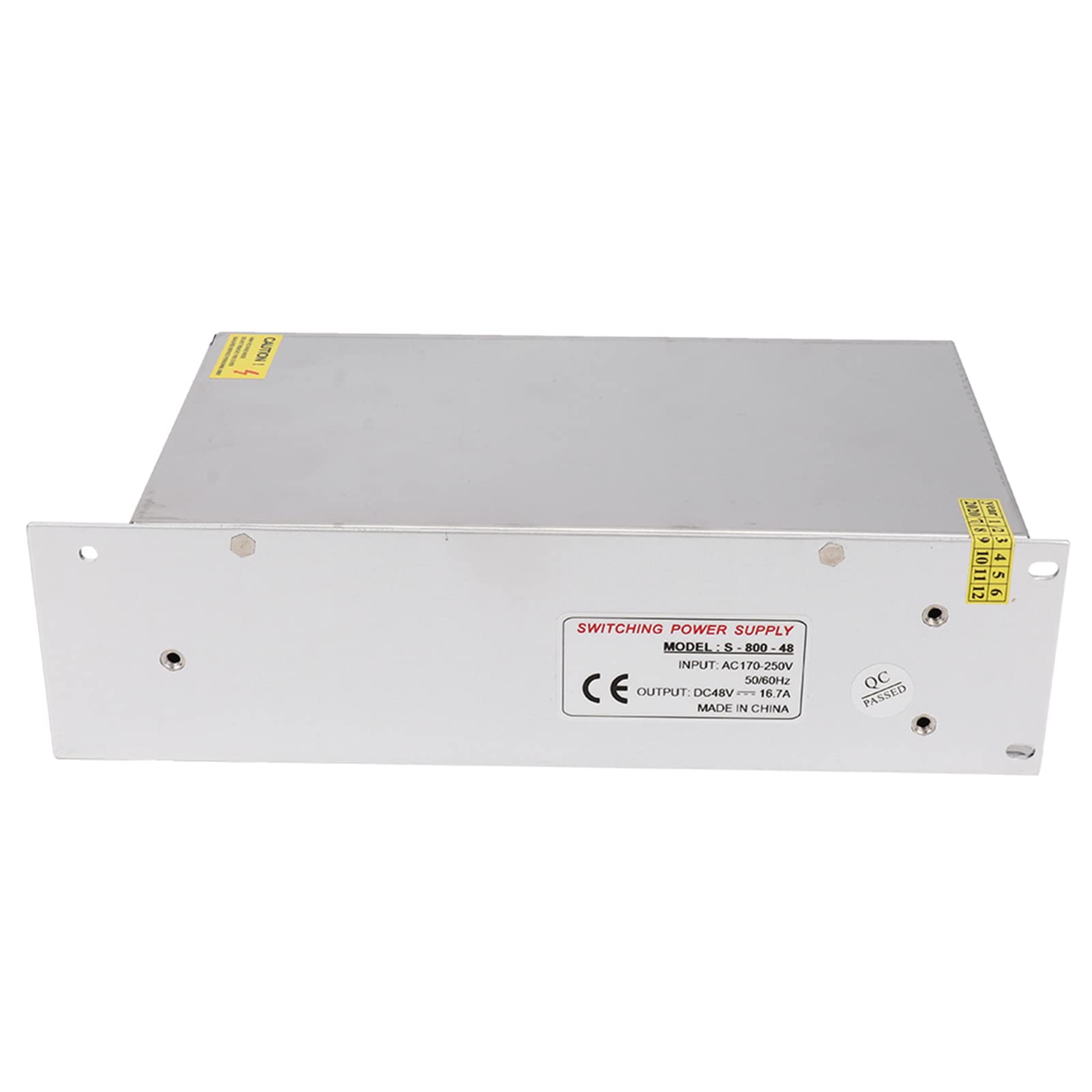 Yinhing Wysokowydajny Zasilacz Przełączający Adapter Sterownika Zasilacza Stop Aluminium DC48V do Taśmy Ekranowej LED Lekka Drukarka 3D S 480 48 48 V 10 A 480 W AC110 15 z wydajną konstrukcją