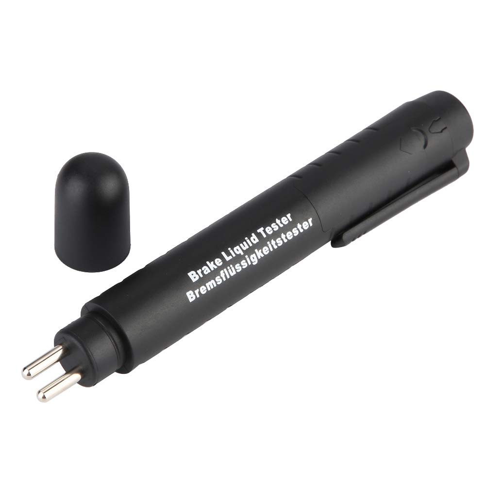 Liquido Freni Tester per liquidi freni Tester per liquidi Automotive Liquido Freni Detector Olio di Prova della Penna freni Penna 5 Indicatore LED per auto Strumento di prova per