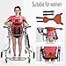 Elderly Walker Medical Stroke Hemiplegic Rehabilitation Walking Frame Adjustable Height Walking Auxiliary Device Suitable for People of 150-180 Cm Mobility Aids Walker,for Women(for Women)