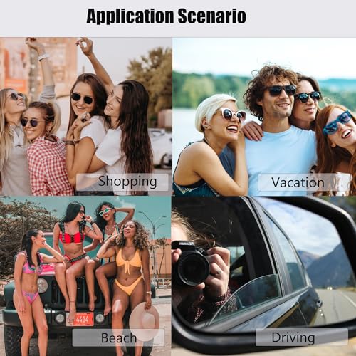 Classic Small Round Sunglasses for Women Men Retro Circle Style Tinted Sun Glasses 5