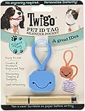 Twigo Pet ID Tags for Dogs and Cats, All Sizes, Blue