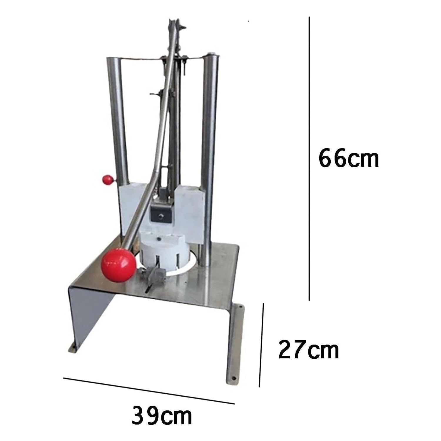 Ananasentkerner Schneider Manueller Edelstahl Ananasschäler für einfache Kernentfernung, ideal für Supermärkte, Obstläden, Restaurants und Kantinen