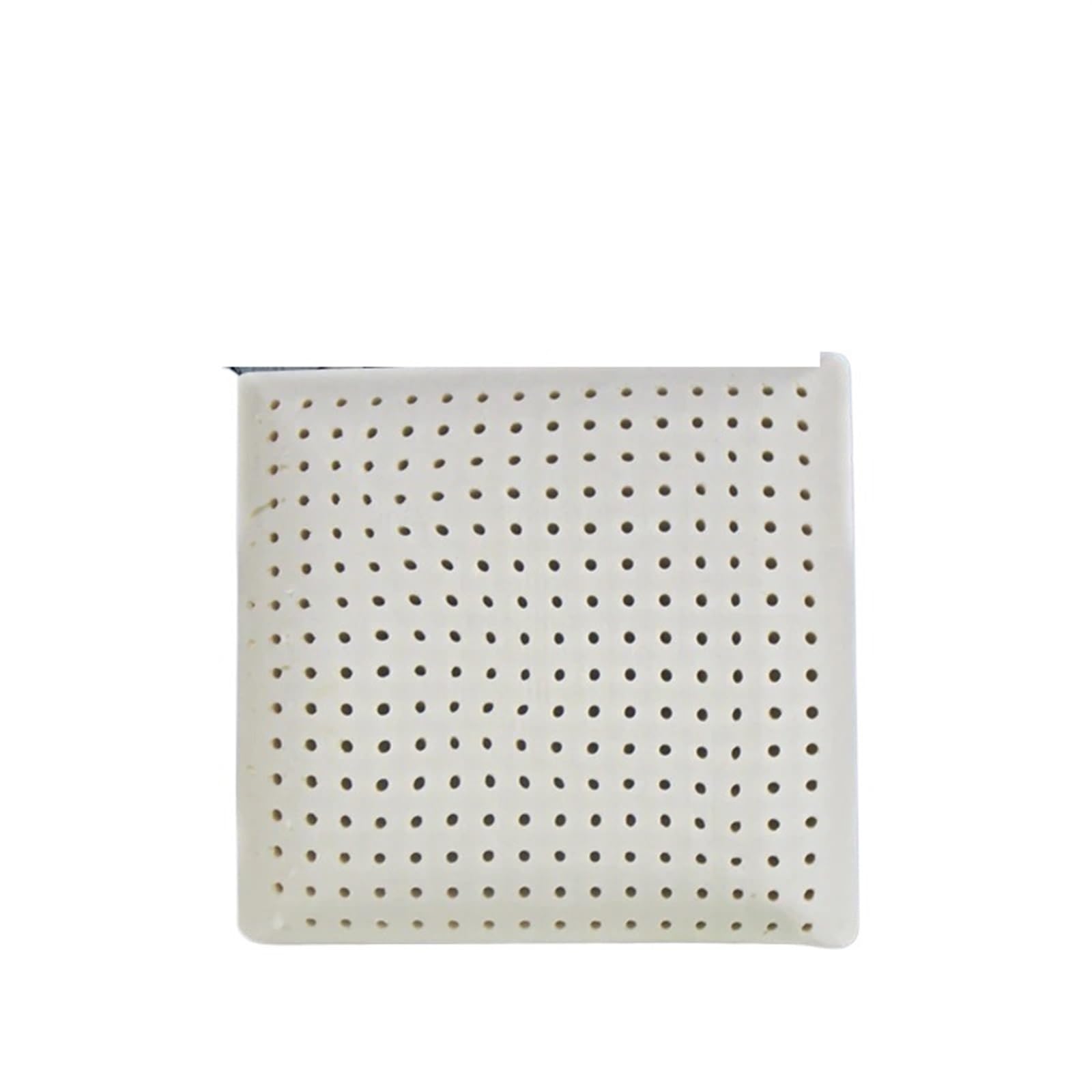 LSYHHXC Latex Pillow Natural Latex Throw Pillow Standard for Couch Cushion 1pc 35cm 40cm 45cm Multi Size Square Organic Breathable Pillows(40-40cm)