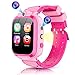 Smartwatch per Bambini, 14 Giochi, Contapassi Calorico, Lettore Musicale Orologio Intelligente Bambini con 2 Fotocameras,Torcia Sveglia, 2-13 anni Bambino Festiva Regalo[Scheda SD integrata]