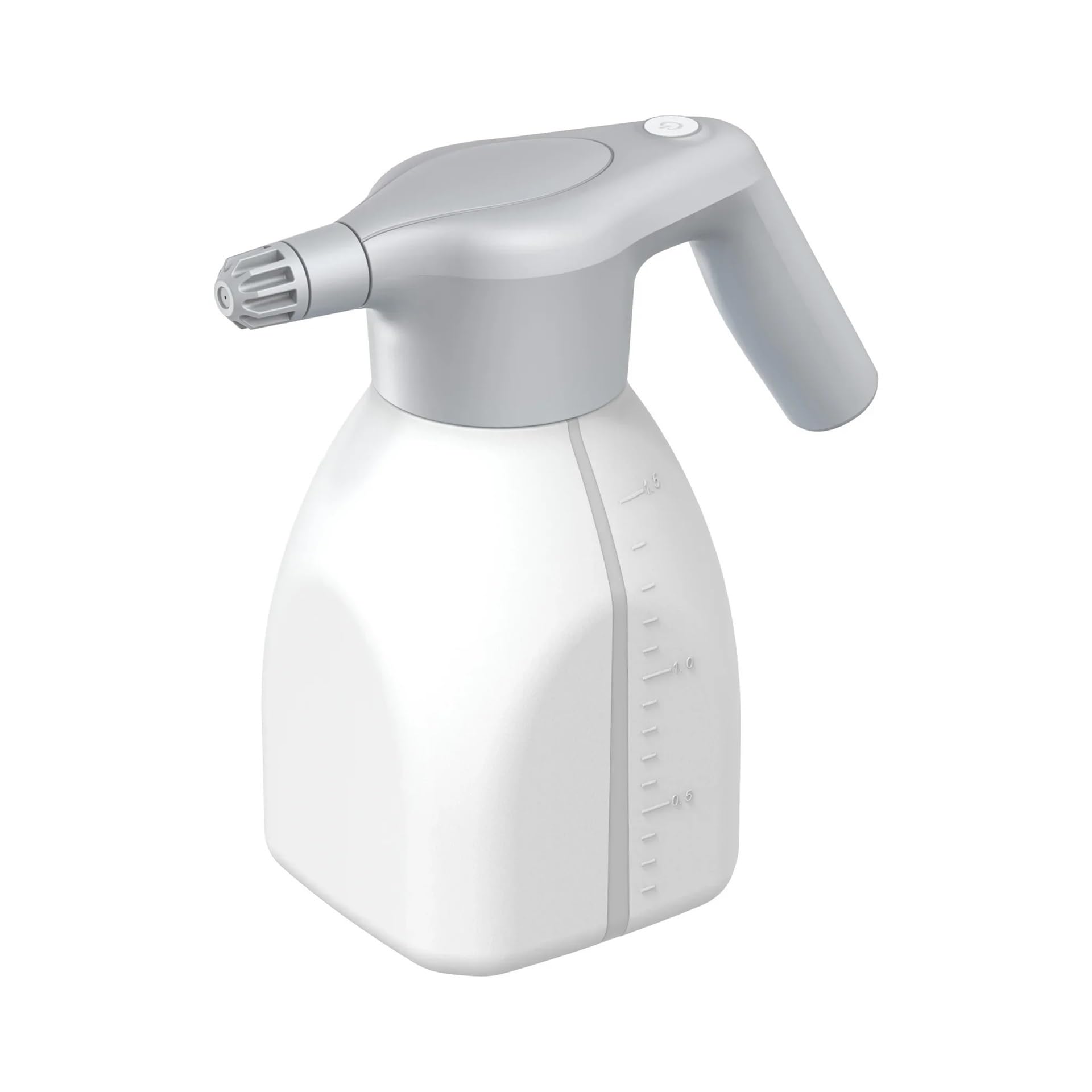 LNHHG 1.5L/2L Electric Sprinkler Sprayers, Waterproof Silicone USB Charging Spray Can Watering Flowers Gardening Household Clean Tools(White 2L)