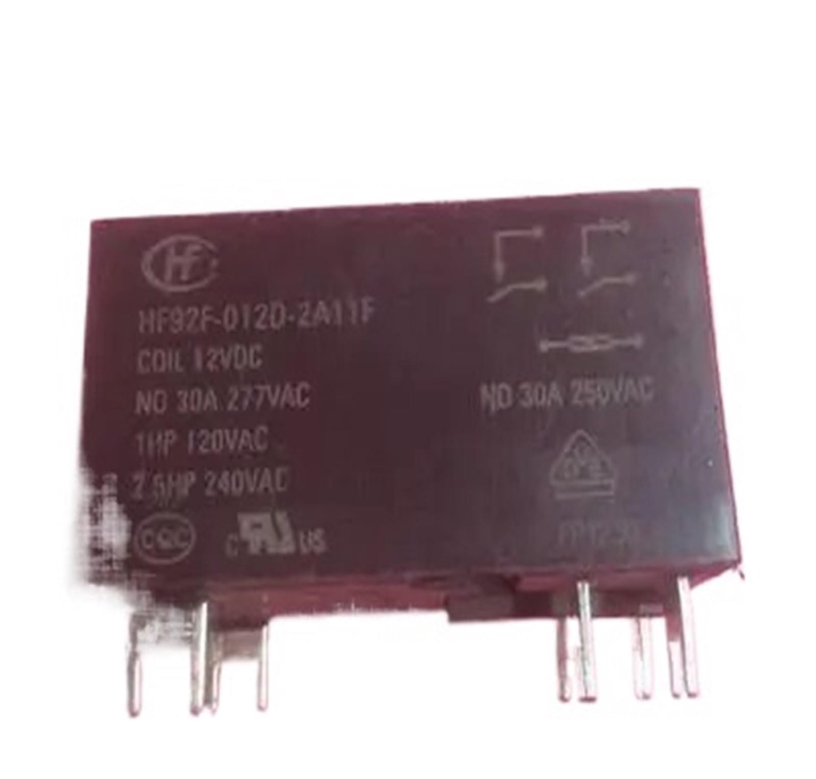 JJHQOKYNA Relay HF92F-012D-2A11F HF92F-012D-2A11F-12VDC 12VDC DC12V 12V DIP2pcs/lot