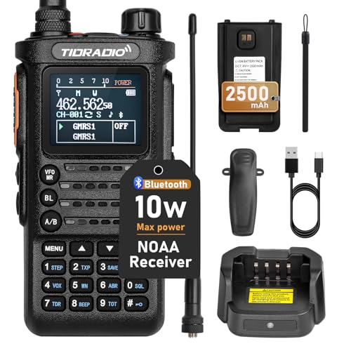 TIDRADIO TD-H8 10W Dual Band Ham Radio Transceiver