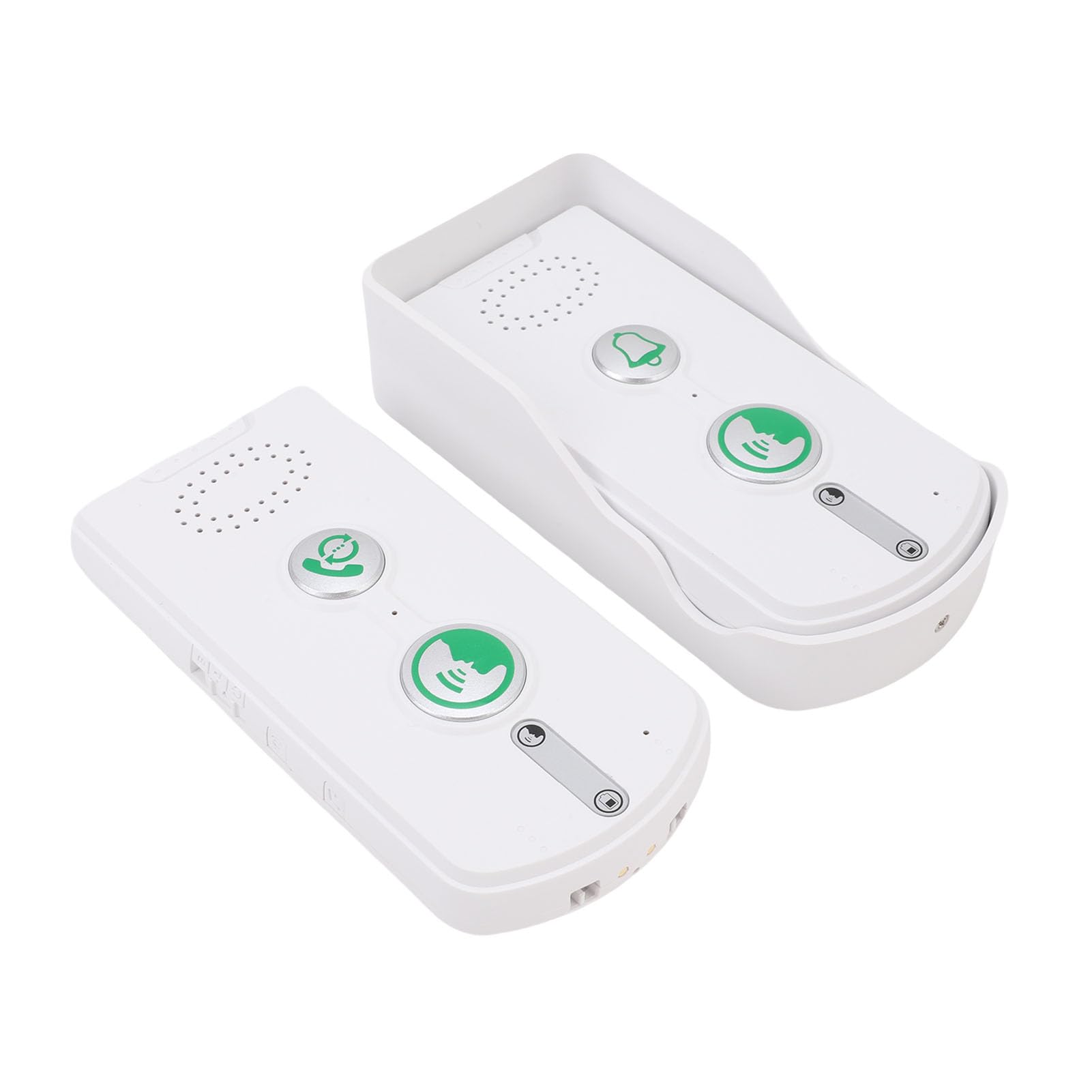 Jectse de Intercomunicador de Interiores Al Aire Libre de Intercomunicador de 2 Vías de Intercomunicador de 1640 Pies con 5 Niveles de Volumen, IP54 Impermeable, Batería de 1000 MAh,