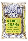 Great Bazaar Swad - Indian Whole White Garbanzo Beans-Kabuli Chana Dal, 4 Pound