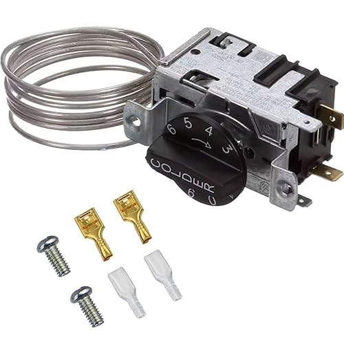 Upgraded 988284 Refrigerator Thermostat Temperature Control Kit Compatible for True