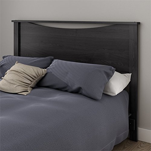 South Shore Step One Headboard, Full/Queen 54/60-Inch, Gray Oak #TOP1