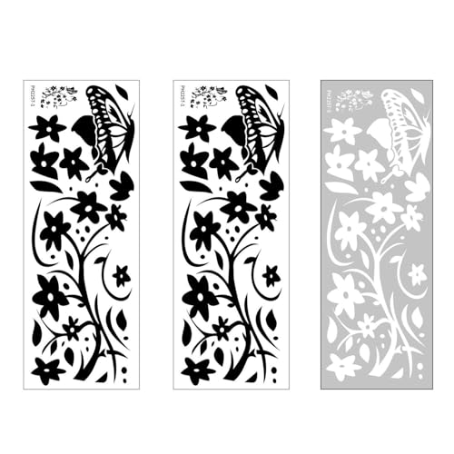 EHDWXVZM Lot De 3 Autocollants pour Meubles De Réfrigérateur, Designs Créatifs, Motifs Variés, Faciles À Appliquer, Adaptés À La Décoration des...