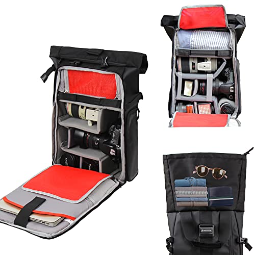 camera bag with side access