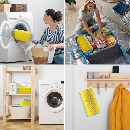 Image of Blase Shoe Washing Machine Bag Laundry Shoe Bag for Washer & Dryer, Reusable with Durable Zipper for Sneakers & Delicates 360 Deep Cleaning Washable Laundry Organizer Bag (Multicolor)