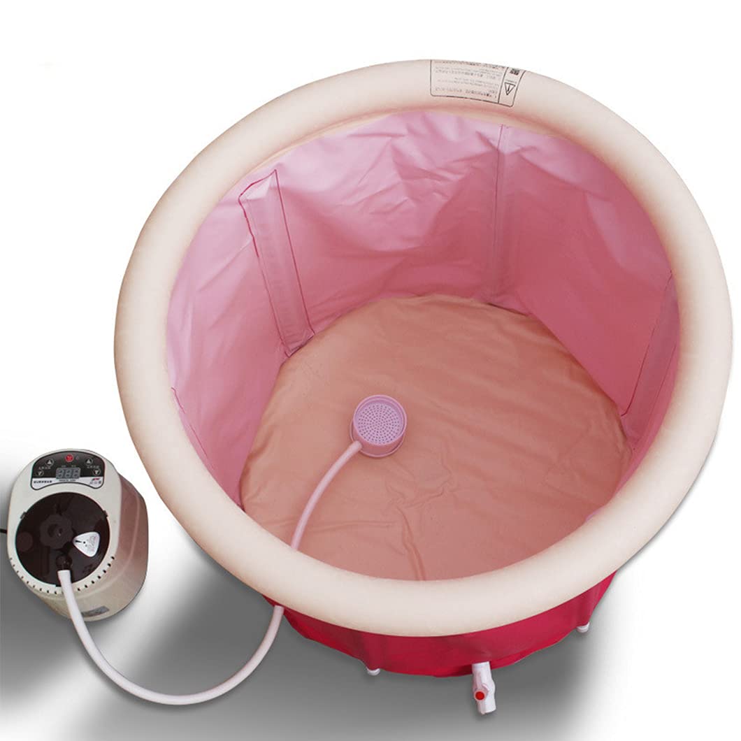 Manta Sauna portátil, balde Vapor para Sauna, máquina fumigación para SPA, máquina Belleza antienvejecimiento para Terapia desintoxicación Profesional Que relaja los músculos, Quema calorías y adel