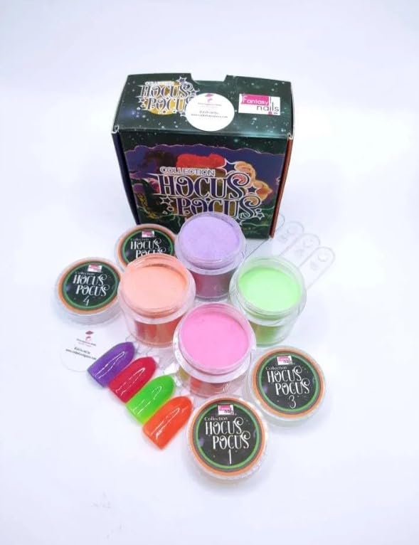 Fantasy Nails Acrylic Collection Hocus Pocus 4jars 7grms miniatura 1