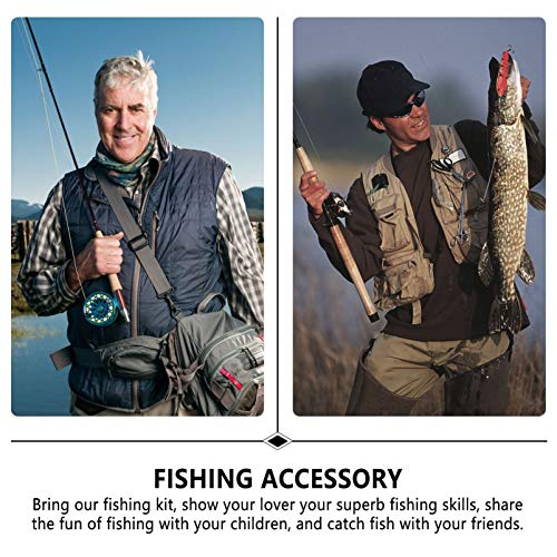 BESPORTBLE 1 conjunto de acessórios de pesca, kits de pesca, pesos, anzol de pesca, kit de pesca par