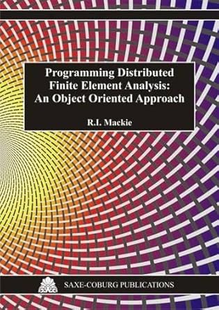 Programming Distributed Finite Element Analysis: An Object Oriented ...