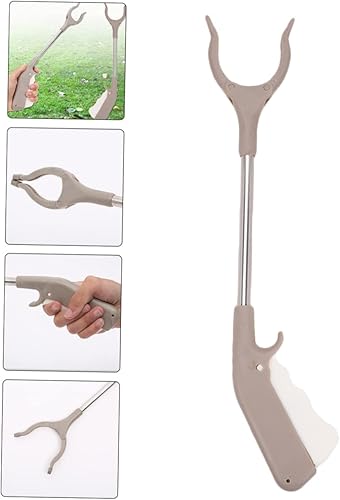Miniatura 8 de Cabilock Herramienta de agarre plegable, agarradores plegables ligeros para ancianos, herramienta de asistencia de alcance para recolección de