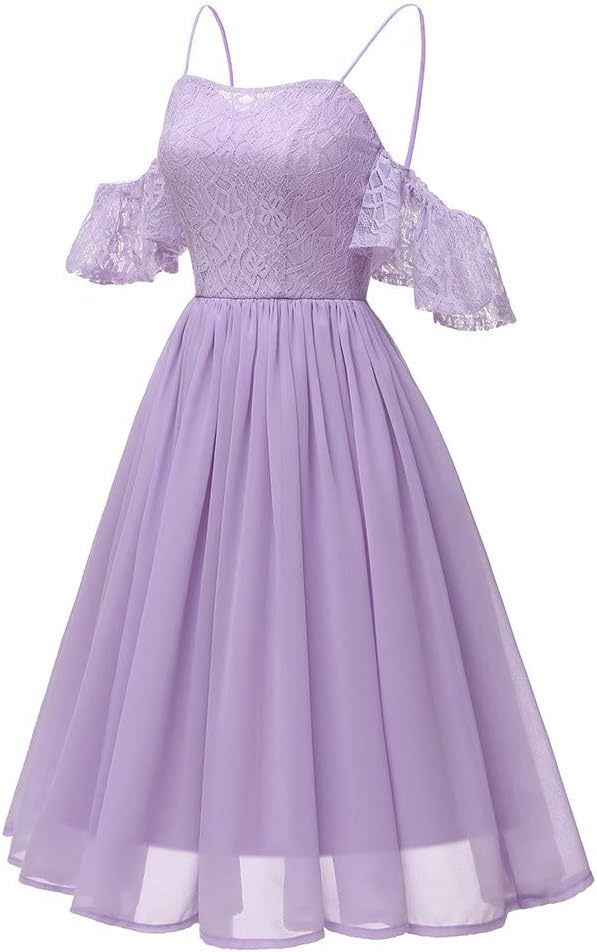 Yihaojia Women Dress Dress For Women Lace 3/4 A-Line Wing Cocktail Dress