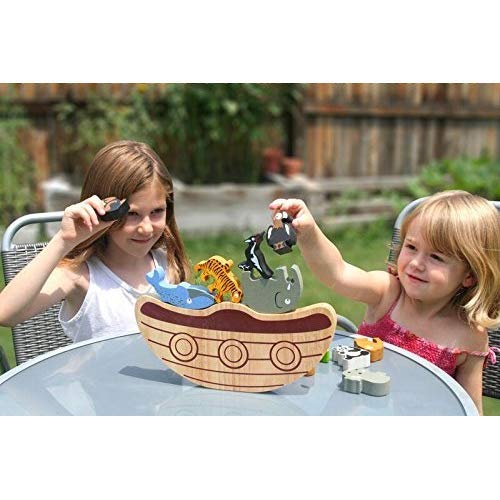 Beginagain Balance Boat Endangered Animals Game - Promotes Active Play And Motor Skills - 3 And Up #TOP3