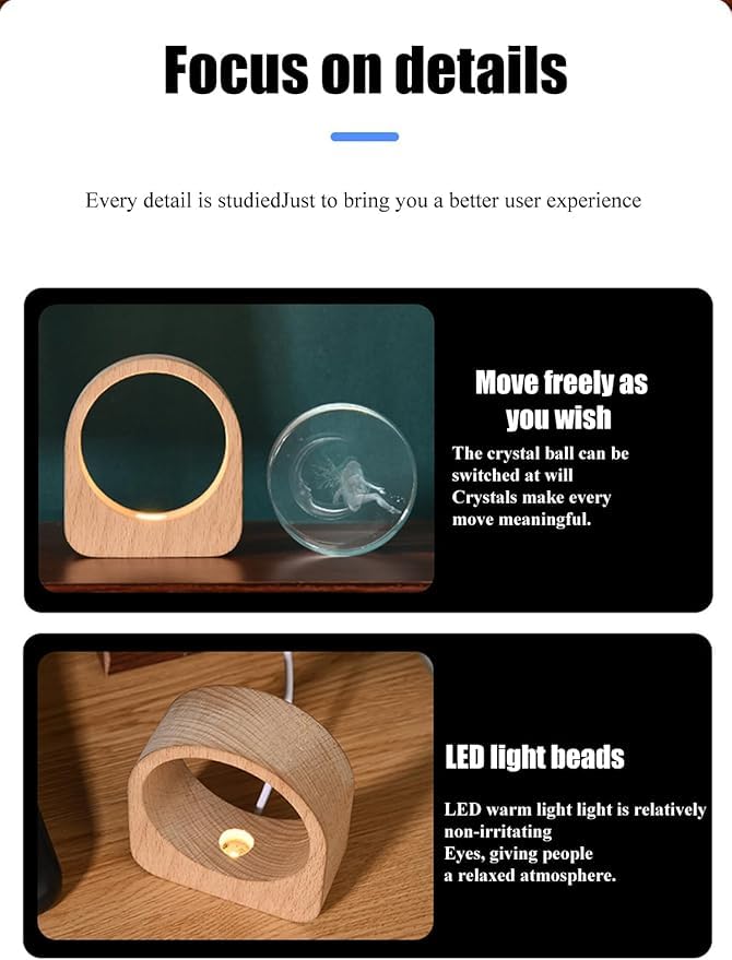 Image of CPENSUS Lights Lamp for Office, Dining Room (Wood Deer)