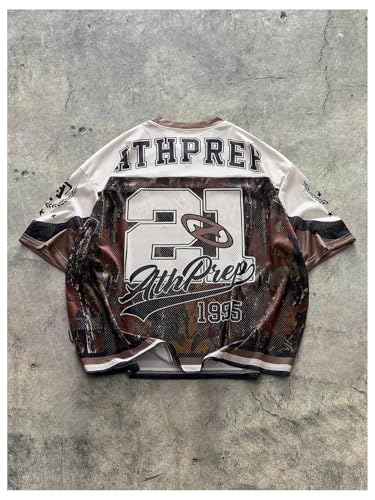 SOLY HUX Jersey Shirts for Men Y2k Short Sleeve Camo Graphic Tees Streetwear Summer Outfits2