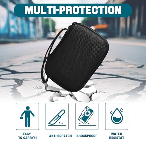 Funda rígida para cámara Olympus Tough TG-7 negra miniatura 7