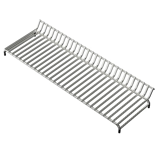 Image of SafBbcue BAC351 BBQ Warming Rack for Traeger Accessories 22 Series, Traeger Lil' Tex 22, Traeger Century 22 Pellet Grill, Traeger Eastwood 22 Series Shelf, Treager BBQ07 Stainless Steel Grill Rack