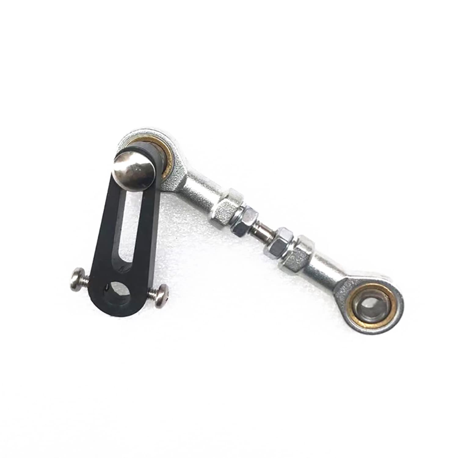 Hubkolben Teleskop Motor Kipphebel, 20-80 mm einstellbarer Hub, Drehkolbenmotor, Kurbelwellen Zubehör (5MM)