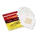 DataVac DV5PBRP Disposable Bags for Pro Cleaning Systems, 5/Pack