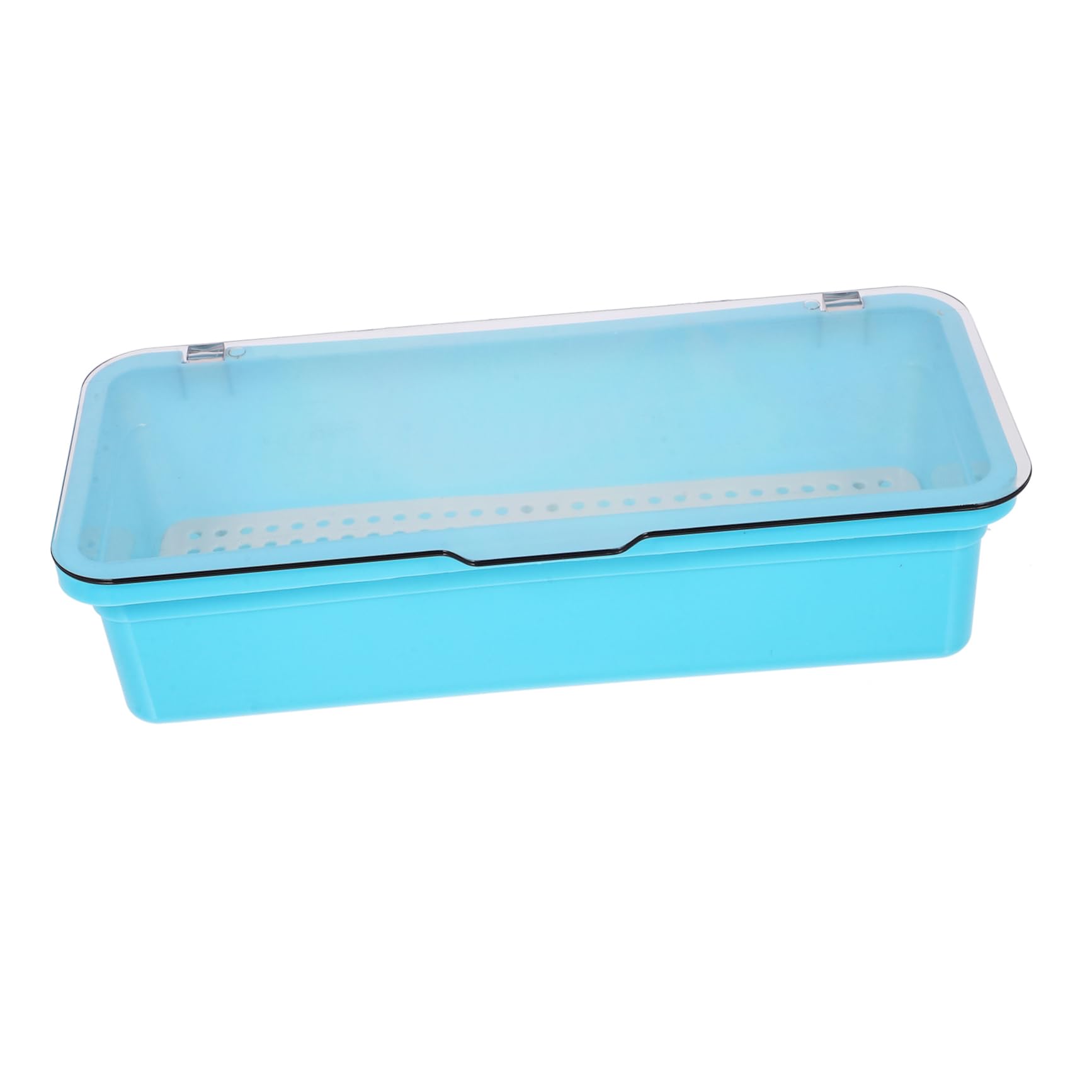 PRETYZOOM 5piezas Organizador De Cubertería De Plástico Escurridor y Tapa Caja De Almacenamiento De Utensilios para Cocina Recipiente para Chopsticks y Cubiertos Transparente