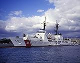 Posterazzi United States Coast Guard Cutter Rush docked in Pearl Harbor Hawaii Poster Print, (16 x 12)