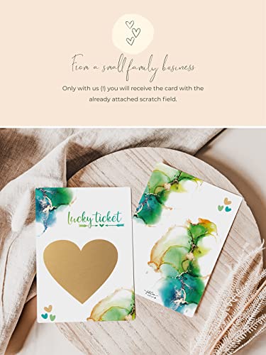 Image of Joli Coon Pregnancy announcement scratch card - We're having a baby - Baby announcement with envelope - Dream