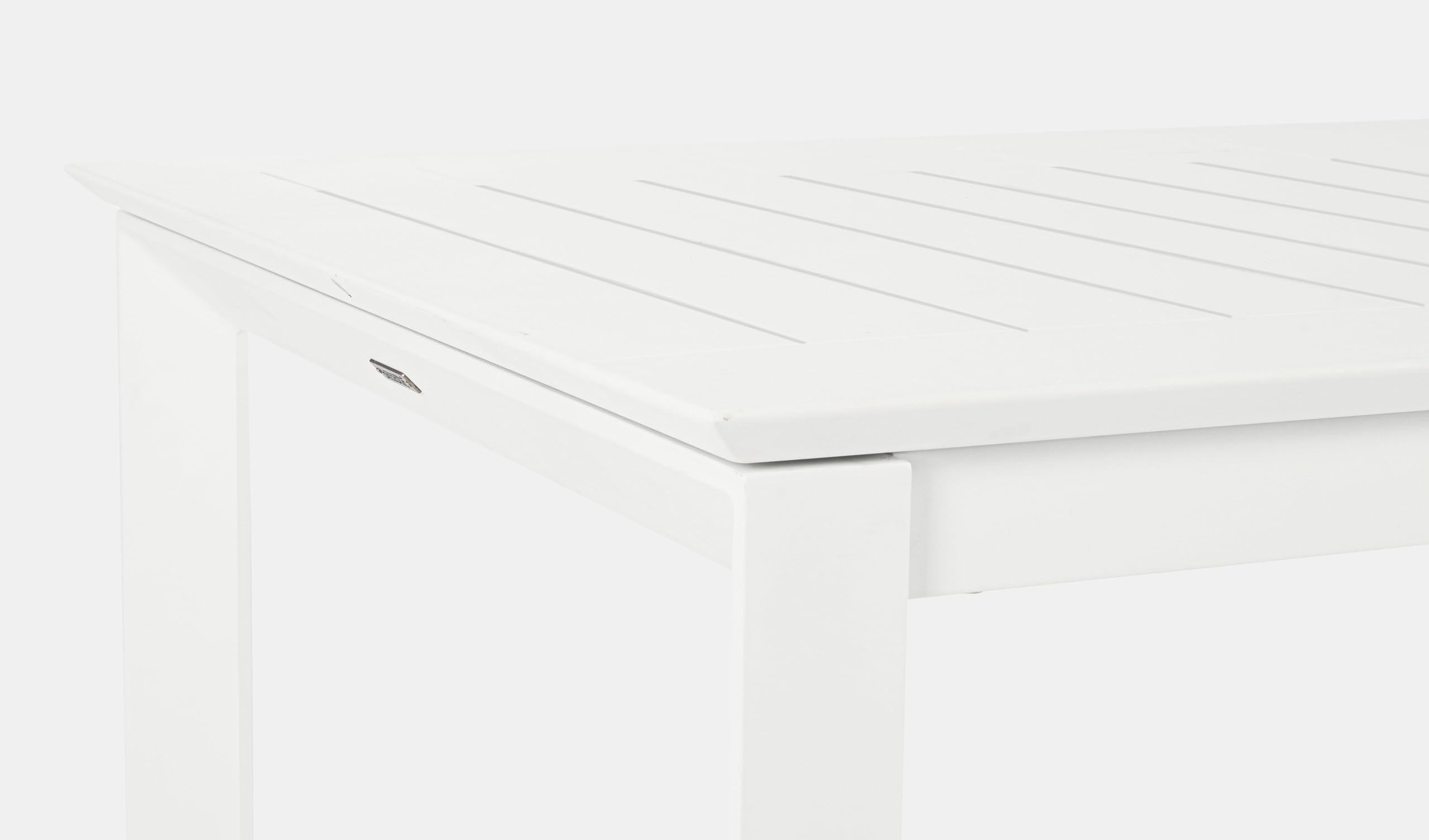 TAVOLO KONNOR ALLUNGABILE 160/240X100CM BIANCO DA ESTERNO GIARDINO INTERNO