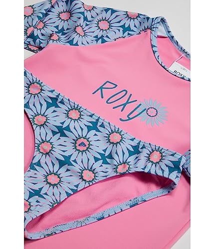 Roxy Girls' Bold Florals Long Sleeve Rashguard Set2